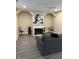 Elegant living room featuring a fireplace and modern decor at 334 E Andrews Ave, Henderson, NC 27536