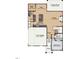Floor plan of home showcasing a two-car garage, kitchen, cafe, pocket office, Gathering room, porch, and bedroom at 367 Duncan Creek Rd # 129, Lillington, NC 27546