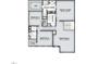 Second floor plan featuring bedrooms, bathrooms, game room, laundry, and walk-in closets at 367 Duncan Creek Rd # 129, Lillington, NC 27546