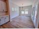 The dining room has hardwood floors and lots of natural light at 403 Duncan Creek Rd # 131, Lillington, NC 27546