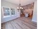 Dining Room leading into living area with stainless steel appliances at 403 Duncan Creek Rd # 131, Lillington, NC 27546