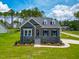 Charming single-Gathering home showcasing a stone facade, manicured lawn, and a welcoming entrance at 403 Duncan Creek Rd # 131, Lillington, NC 27546