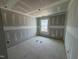 Bedroom in progress with window and drywall at 303 Chesapeake Cmns St # 99, Garner, NC 27529