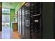 Hallway showcasing modern mailboxes, green accents, and sleek design at 600 S Duke St # 26, Durham, NC 27701