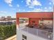 Rooftop patio boasting an outdoor kitchen, seating area, and city views at 600 S Duke St # 26, Durham, NC 27701