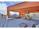 Expansive rooftop terrace with outdoor seating, dining area, and a fully equipped outdoor kitchen at 600 S Duke St # 26, Durham, NC 27701