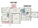 A detailed floor plan showcases the layout of the home including the placement of all rooms at 102 Pinehill Way, Cary, NC 27513