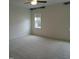 Spacious bedroom with carpeted floor and a ceiling fan at 503 Bendemeer Ln, Rolesville, NC 27571