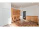 Spacious kitchen with wood cabinets and terracotta tile floor at 105 Kingfisher Way, Louisburg, NC 27549
