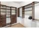 Large walk-in closet with ample shelving and hanging space at 105 Kingfisher Way, Louisburg, NC 27549