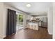 Updated eat-in kitchen with modern appliances and a breakfast bar at 4708 River Boat Landing Ct, Raleigh, NC 27604