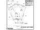 Survey showing property lines, proposed house location, setbacks, easements, and utility connections at 630 Contento Ct, Sanford, NC 27330