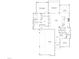 Detailed floor plan showcasing the layout of the main level including the kitchen and Primary bedroom at 135 Cherry Bark Dr, Youngsville, NC 27596
