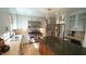 Well-equipped kitchen featuring an island, stainless steel appliances, and custom cabinetry at 2213 Weybridge Dr, Raleigh, NC 27615