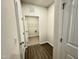 The laundry room showcases a well-organized storage with a large, spacious closet perfect for convenience at 162 Vega Loop, Sanford, NC 27330