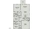 Detailed floor plan highlighting the layout of the home, including the kitchen, bedrooms, and Gathering room at 17 E Victory View Ter, Smithfield, NC 27577