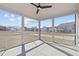Covered outdoor patio with large screened openings for outdoor enjoyment and neighborhood views at 2006 Anna Lilley Dr # 72, Fuquay Varina, NC 27526
