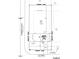 Site plan showing property lot lines, building footprint, and setbacks at 216 Vili Dr, Broadway, NC 27505