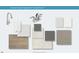 Collection F features: Cabinet sample, hardware, and countertop/flooring options at 2412 Englemann Dr # 112, Apex, NC 27502