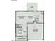 First floor plan showing kitchen, Gathering room, breakfast area, and garage at 65 Vili Dr, Broadway, NC 27505