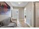Hallway with access to bathroom and other rooms at 909 E F St, Butner, NC 27509