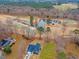 House with a pond and golf course in the background at 101 Prairie Dog Dr, Louisburg, NC 27549