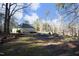 House with large backyard and wooded area at 109 Springwood Dr, Wake Forest, NC 27587