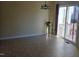 Dining area with sliding glass doors leading to deck at 1235 Stone Manor Dr, Raleigh, NC 27610