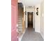 Inviting entryway with tiled floor, staircase, and access to living areas at 1235 Stone Manor Dr, Raleigh, NC 27610