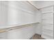 Large walk-in closet with shelving and double hanging rods at 1236 Dover St # 58, Roxboro, NC 27573