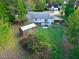 House with backyard shed and large yard at 1924 Edgeleaf Dr, Willow Springs, NC 27592