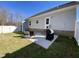 House exterior and backyard with patio, grill, and seating area at 26 Wildberry Ct, Rocky Mount, NC 27804