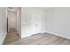 Bedroom with wood floors and a closet at 60 Accord Dr, Youngsville, NC 27596
