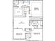 Second floor with primary bedroom, two additional bedrooms, and a loft at 75 Calabria Ct, Franklinton, NC 27525