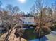 House with a deck overlooking the lake at 81002 Alexander, Chapel Hill, NC 27517