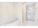 Clean bathroom with a jetted tub and a separate shower at 81002 Alexander, Chapel Hill, NC 27517