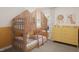 Playful bedroom with a wooden bunk bed at 100 S Stonemill Trl # Homesite 234, Clayton, NC 27520