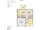 First floor features a kitchen, Gathering room, study, and two-car garage at 100 S Stonemill Trl # Homesite 234, Clayton, NC 27520