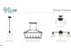 Selection of lighting fixtures for kitchen, dining, and bathroom areas at 100 S Stonemill Trl # Homesite 234, Clayton, NC 27520