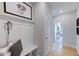 Charming entryway with built-in bench and coat hooks at 109 Magma Ln, Holly Springs, NC 27540