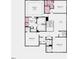 Upstairs floorplan showcasing an owner's suite, 3 bedrooms, and a loft at 109 Magma Ln, Holly Springs, NC 27540