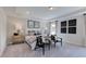 Main bedroom with a king bed and two night stands at 109 Magma Ln, Holly Springs, NC 27540