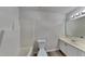 Clean bathroom with tub, toilet and vanity at 15 Michael Ct, Erwin, NC 28339