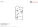 Second floor plan with primary bedroom and two additional bedrooms at 15 Michael Ct, Erwin, NC 28339