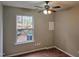 Bright bedroom with carpeted flooring and ceiling fan at 1527 Haywards Heath Ln, Apex, NC 27502