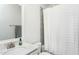 Clean bathroom with a shower/tub and white vanity at 2507 Seacoast Ave, Durham, NC 27703