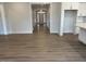 Open-concept living room showcasing hardwood floors, neutral walls, and natural light at 292 Weddington Way, Benson, NC 27504