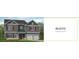 Charming two-story home with a rustic exterior design and a well-maintained front yard at 308 Whispering Way, Sanford, NC 27330