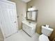 Bathroom with a toilet, sink and vanity at 5718 Sentinel Dr, Raleigh, NC 27609