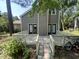 View of the home's deck with ample space for outdoor enjoyment and relaxation at 5718 Sentinel Dr, Raleigh, NC 27609